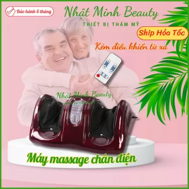 Máy Massage Chân Foot Massager | Máy Matxa Chân Thư Giãn Kèm Điều Khiển Tiện Lợi 4