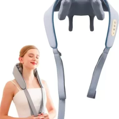 Máy Massage Cổ Vai Gáy 6D - Gối Massage Cổ Váy Thư Giãn Văn Phòng, Người Cao Tuổi 6 Máy Massage Cổ Vai Gáy 6D - Gối Massage Cổ Váy Thư Giãn Văn Phòng, Người Cao Tuổi 6