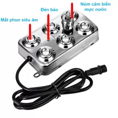MÁY PHUN SƯƠNG SIÊU ÂM ECO - BẢN CAO CẤP (6 MẮT) TẠO ĐỘ ẨM 3