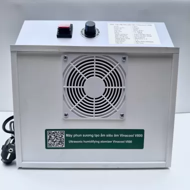Máy phun sương tạo khói siêu âm Vinacool v250, v400, v800, V800S tạo ẩm làm mát không gian rộng