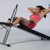 Máy Tập Cơ Bụng T235 Mẫu Mới Màu Tím, Ghế Tập Bụng Con Lăn Trượt Kết Hợp Đồng Hồ Đo Với Nhiều Bài Tập Gym Tại Nhà 3