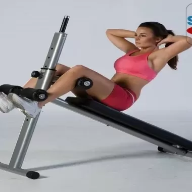 Máy Tập Cơ Bụng T235 Mẫu Mới Màu Tím, Ghế Tập Bụng Con Lăn Trượt Kết Hợp Đồng Hồ Đo Với Nhiều Bài Tập Gym Tại Nhà 3