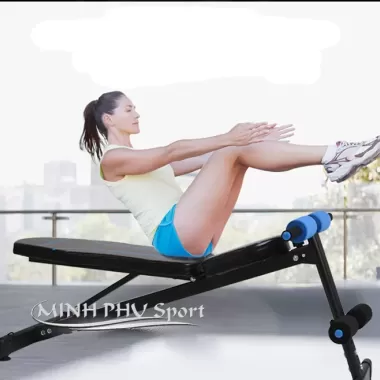 Máy Tập Cơ Bụng T235 Mẫu Mới Màu Tím, Ghế Tập Bụng Con Lăn Trượt Kết Hợp Đồng Hồ Đo Với Nhiều Bài Tập Gym Tại Nhà 7