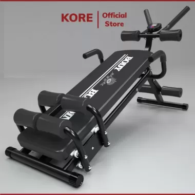 Máy Tập Cơ Bụng T235 Mẫu Mới Màu Tím, Ghế Tập Bụng Con Lăn Trượt Kết Hợp Đồng Hồ Đo Với Nhiều Bài Tập Gym Tại Nhà 9