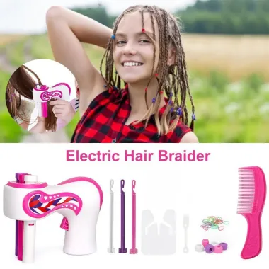 Máy Tết Tóc Tự Động Điện ABS Tiện Lợi Cho Salon - Giá Cực Rẻ 320133đ