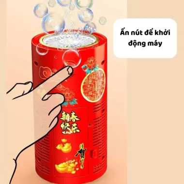 Máy thổi bong bóng tự động 12 nòng LED nhạc vui nhộn - Giảm 20% còn 99k 1 Máy thổi bong bóng tự động 12 nòng LED nhạc vui nhộn - Giảm 20% còn 99k 1