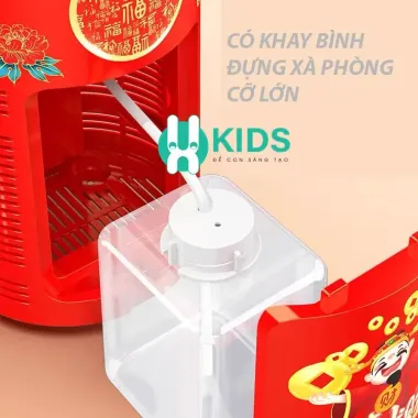 Máy thổi bong bóng tự động 12 nòng LED nhạc vui nhộn - Giảm 20% còn 99k