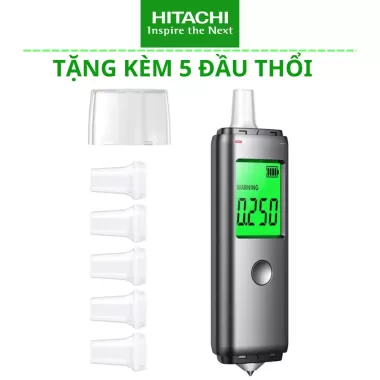 Máy thổi nồng độ cồn , Máy đo nồng độ cồn đạt chuẩn 99%ROHS chính hãng tặng kèm 5 đầu thổi bảo hành 3