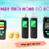 Máy thổi nồng độ cồn , Máy đo nồng độ cồn đạt chuẩn 99%ROHS chính hãng tặng kèm 5 đầu thổi bảo hành 4
