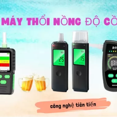 Máy thổi nồng độ cồn , Máy đo nồng độ cồn đạt chuẩn 99%ROHS chính hãng tặng kèm 5 đầu thổi bảo hành 4