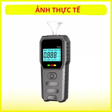 Máy thổi nồng độ cồn , Máy đo nồng độ cồn đạt chuẩn 99%ROHS chính hãng tặng kèm 5 đầu thổi bảo hành 10