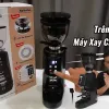 Máy Xay Cà Phê Tay Di Động Nhẹ Giá Rẻ - Xay Cà Phê Hoàn Hảo Cho Cappuccino Tặng Bàn Chải Gốm Burr 1