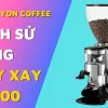 Máy Xay Cà Phê Tay Di Động Nhẹ Giá Rẻ - Xay Cà Phê Hoàn Hảo Cho Cappuccino Tặng Bàn Chải Gốm Burr 5