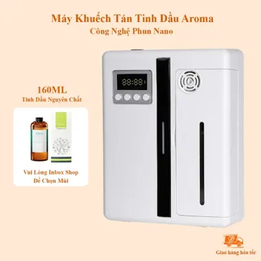 Máy xông tinh dầu công nghiệp Aroma, máy khuếch tán tinh dầu công suất lớn, dùng cho văn phòng, khách sạn, phòng gym... 1 Máy xông tinh dầu công nghiệp Aroma, máy khuếch tán tinh dầu công suất lớn, dùng cho văn phòng, khách sạn, phòng gym... 1