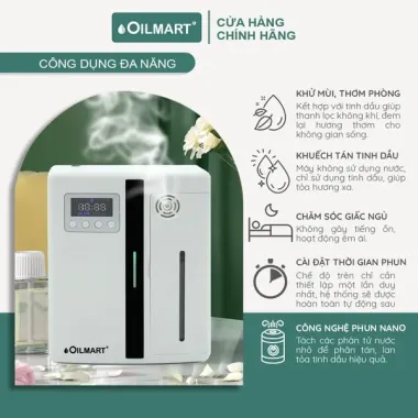 Máy xông tinh dầu công nghiệp Aroma, máy khuếch tán tinh dầu công suất lớn, dùng cho văn phòng, khách sạn, phòng gym... 5 Máy xông tinh dầu công nghiệp Aroma, máy khuếch tán tinh dầu công suất lớn, dùng cho văn phòng, khách sạn, phòng gym... 5