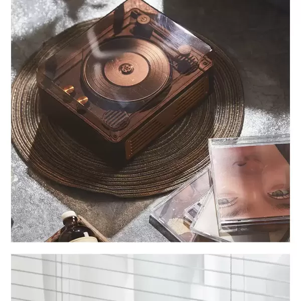 Hình ảnh sản phẩm Middix Máy nghe nhạc CD cho album kpop Loa Bluetooth di động có pin tích hợp