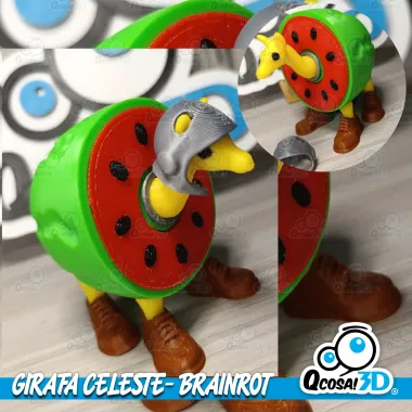 Mô hình 3D Girafa Celeste vũ trụ brainrot - Giảm 16% còn 250000đ