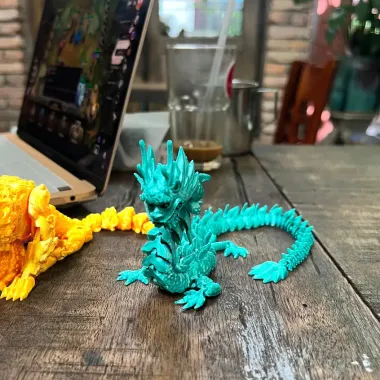 Mô Hình Rồng 3D Linh Hoạt Giá Cực Sốt - Rồng Pha Lê, Hồng Quy Long Giảm 12k 3