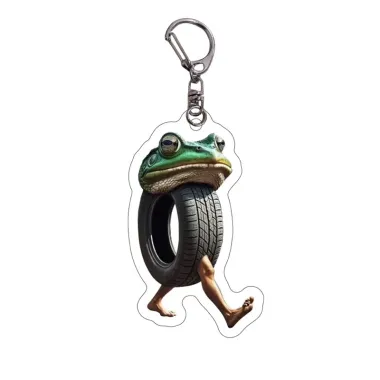 Móc Khóa Acrylic Tralaero Siêu Đẹp Giá Shock 17309đ - Tung Tung Tung Saur Crocodilo Độc Đáo Trang Trí 3