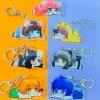 Móc Khóa Anime Chibi HERO TEAM Simmy Phong Cận Siro Giá Cực Sốc Chỉ 19000đ