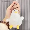 Móc Khóa Gà Vịt Nhồi Bông Mềm Mại Đáng Yêu