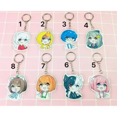 Móc Khoá In Hình Hero Team Siêu Cute - Giá Chỉ 15.000Đ (Tiết Kiệm 3.350Đ)