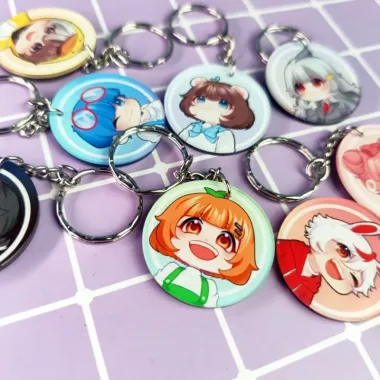 Móc Khoá In Hình Hero Team Siêu Cute - Giá Chỉ 15.000Đ (Tiết Kiệm 3.350Đ)