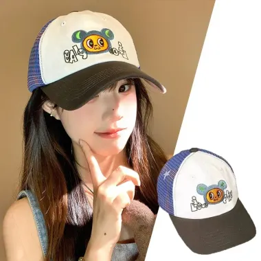 Mũ Thêu Snapback SQUID GAME Giá Rẻ Mũ Bóng Chày Phim Hàn Quốc Cho Trẻ Em Cosplay
