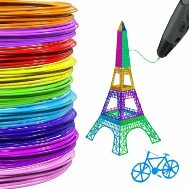 Mực Bút Vẽ 3D Nhiệt Độ Cao PLA Sống Động Nhiều Màu - Giảm 19.5k còn 65k