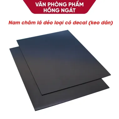 Nam châm lá dẻo A4 có keo dán - Giáo cụ học tập & Văn phòng phẩm giá rẻ 27k