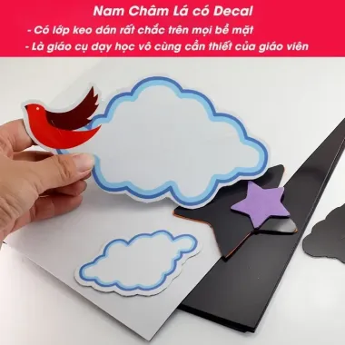 Nam châm lá dẻo A4 có keo dán - Giáo cụ học tập & Văn phòng phẩm giá rẻ 27k