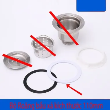 Nắp chậu rửa bát inox Kama - Giá Rẻ 22000đ, To Nhỏ 110mm 140mm Chất Lượng Cao 3 Nắp chậu rửa bát inox Kama - Giá Rẻ 22000đ, To Nhỏ 110mm 140mm Chất Lượng Cao 3