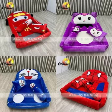 Nệm cho bé hình thú bông nghộ nghĩnh handmade cao cấp, size nệm rộng 1m1 dài 1m6 (ảnh thật) 5 Nệm cho bé hình thú bông nghộ nghĩnh handmade cao cấp, size nệm rộng 1m1 dài 1m6 (ảnh thật) 5