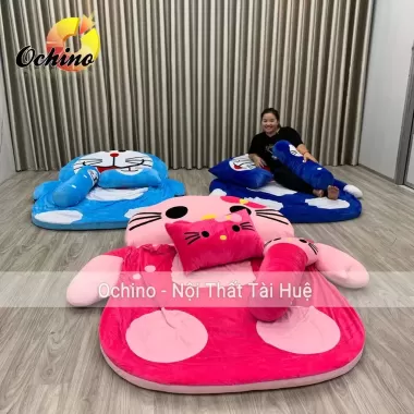 Nệm cho bé hình thú bông nghộ nghĩnh handmade cao cấp, size nệm rộng 1m1 dài 1m6 (ảnh thật) 6 Nệm cho bé hình thú bông nghộ nghĩnh handmade cao cấp, size nệm rộng 1m1 dài 1m6 (ảnh thật) 6