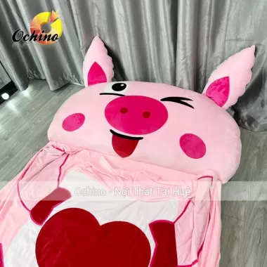 Nệm cho bé hình thú bông nghộ nghĩnh handmade cao cấp, size nệm rộng 1m1 dài 1m6 (ảnh thật) 7 Nệm cho bé hình thú bông nghộ nghĩnh handmade cao cấp, size nệm rộng 1m1 dài 1m6 (ảnh thật) 7