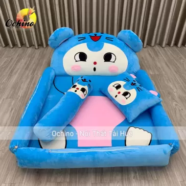 Nệm cho bé hình thú bông nghộ nghĩnh handmade cao cấp, size nệm rộng 1m1 dài 1m6 (ảnh thật) 9 Nệm cho bé hình thú bông nghộ nghĩnh handmade cao cấp, size nệm rộng 1m1 dài 1m6 (ảnh thật) 9
