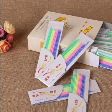 Nến Sinh Nhật Que Tăm Dài 12Cm - Vỉ 12 Cây Nến Trang Trí Bánh Sinh Nhật Giá Tốt 30899đ 4