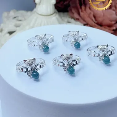 Nhẫn bạc ta Hồ Ly phong thủy theo mệnh giá chỉ 110k - Silverland giảm 30% còn 110000 từ 140800 VND 3