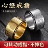 Nhẫn hộ mệnh khắc cung hoàng đạo xoay được, may mắn phong thủy cho nam nữ - lucky H637