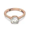 Nhẫn kim cương pha lê vuông Swarovski Constella giảm 20% còn 363000đ tặng hộp quà