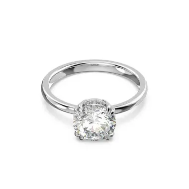 Nhẫn kim cương pha lê vuông Swarovski Constella giảm 20% còn 363000đ tặng hộp quà 3