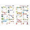 Nhãn vở sách giáo khoa siêu cute - Set 12 nhãn in tên giá rẻ chỉ 25k 3