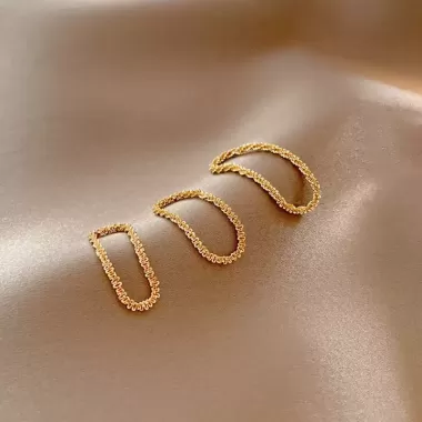 Nhẫn Xoắn Titanium Cao Cấp - Karyel C002 5