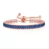 Nhẫn ZHOUYANG mạ vàng đính đá zircon đơn giản thời trang cho nữ 6