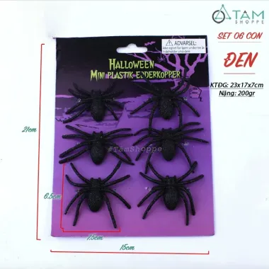 Nhện Giả 15cm Trang Trí Halloween Giá Rẻ 28314đ - Mua Ngay 4