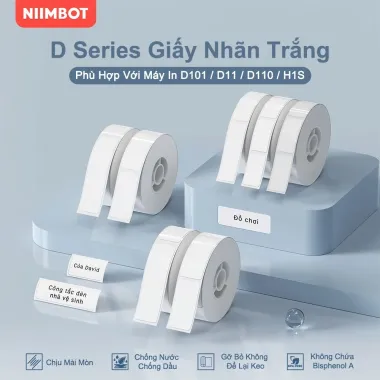 Niimbot Nhãn In Tên Dán Trắng Không Thấm Nước Tự Dính D11 D110 D101 H1S Giá Cực Tốt 106920đ 5 Niimbot Nhãn In Tên Dán Trắng Không Thấm Nước Tự Dính D11 D110 D101 H1S Giá Cực Tốt 106920đ 5