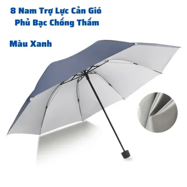 Ô Che Mưa Nắng Tự Động 4 Lớp Chống Tia UV - Hoa Cúc - Tặng Mẹ, Bạn Gái - Giá 139k 3