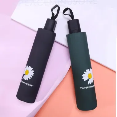 Ô Che Mưa Nắng Tự Động 4 Lớp Chống Tia UV - Hoa Cúc - Tặng Mẹ, Bạn Gái - Giá 139k 4