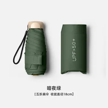 Ô Dù Gấp Gọn Chống Nắng UPF50+ Chính Hãng Giá 140k - Chống UV Cao Cấp 4
