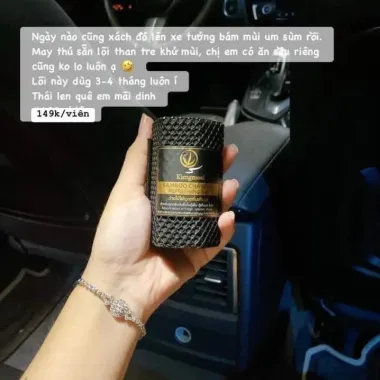 Ống Khử Mùi Ô Tô Than Tre Thái Lan - Giảm 21% Chỉ Còn 78.999Đ 5